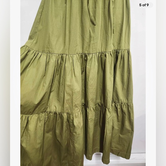 Anthropologie S/W/F Tiered One-Shoulder Maxi Dress Size LP. B27 - Picture 5 of 8